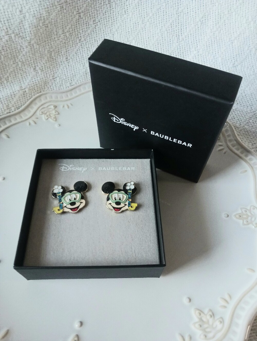 Baublebar × Disney Mickey Mouse Snorkel Earrings